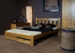 Деревянная кровать MM Мила 90 x 200 см Дуб