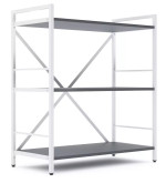 Стеллаж Nex Loft 90 White/Anthracite