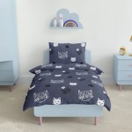 Подростковое постельное бельё "Soft Dreams" 145 x 210 см Kitten Blue