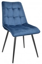 Стул для кухни DP Capella Catifea Blue