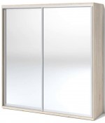 Dulap-Cupe Fabrik Home 2 oglinzi 200x216x60 cm Stejar sonoma