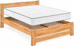 Pat Karoline în set cu salteaua Clasic Plus 160 x 200 cm Natural