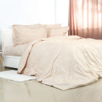 Set de lenjerie pentru pat TEP Grace Jacquard 200 x 220 cm Beige