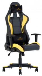 Геймерское кресло Nowy Styl Hexter ML Eco Black/Yellow