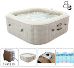 Jacuzzi Intex Chevron Deluxe Square Bubble 193 x 71 cm 