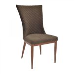 Scaun pentru bucătărie DP C-64 Stofă Brown