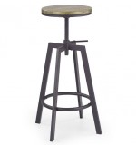 Scaun de bar Halmar Bar H64 Black