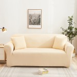 Husa pentru canapea Relaxe Home Solid Sofa Cover 3 locuri (190-230 cm) Bej deschis