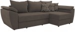 Canapea de colț extensibilă Model 3 B Brown