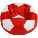 Кресло-мешок Bean Bag Мяч Eco XL Red/White