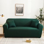 Husa pentru canapea Relaxe Home Solid Sofa Cover 2 locuri (145-185 cm) Verde