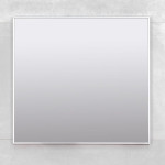 Oglindă simplă Bayro Modern Î 80 x 80 cm White