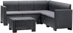 Набор садовой мебели Bica Nebraska Corner Graphite