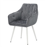 Scaun pentru bucătărie Yasen DC 6014-Р Grey/White legs
