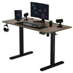 Masă gaming Sense7 Nojo 120 x 60 cm Black Oak