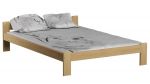 Pat din lemn MM Selinka 120 x 200 cm Beige
