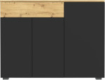 Comoda Yasen Rebeca 3U1S Artisan Oak / Black