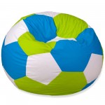 Fotoliu sac Bean Bag Minge Eco 2XL Green/Blue/White