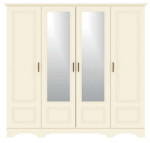 Dulap Yasen Boston Ivory/Vanilla Supermatt