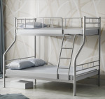 Pat supraetajat pentru copii Evger R-70XL 90/140 x 200 Grey