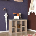 Обувница с сиденьем Mobildor Aspect 79 x 30 x 48 cm Sonoma