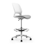 Fotoliu de birou DP Dinamic White/Grey