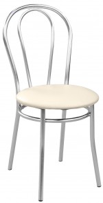 Scaun pentru bucătărie Nowy Styl Tulipan Chrome V-18 Beige