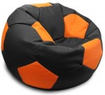 Кресло-мешок Bean Bag Мяч Eco 2XL Orange/Black