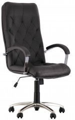 Офисное кресло Nowy Styl Cuba Steel Chrome Black