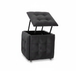 Cub Transformer 5 scaune in 1 Nex Home N43, Negru