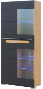 Dulap deschis Icam Bianco 2ДСк Artizan/Grafit
