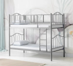 Pat supraetajat pentru copii Evger R-25 90 x 200 cm Grey