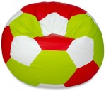 Кресло-мешок Bean Bag Мяч Eco XL Green/Red/White