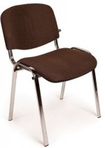 Scaun de birou AMF ISO Chrome C-24 Brown