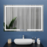 Oglindă cu iluminare LED Bayro Otto 120 x 80 cm