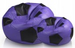 Кресло-мешок Bean Bag Мяч Eco XL Purple/Black