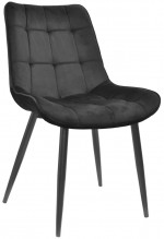Стул для кухни DP Hans Catifea Black