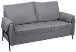 Canapea dreaptă DP Lugo Dark Grey