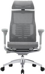 Офисное кресло ART T-168-B1 PF2-AB-HAM-5D-L Grey