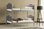 Двухъярусные кровати для детей Magnus Melis 90 x 200 см Grey