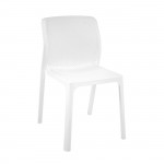Scaun pentru casă de vară DP Poli-05 White