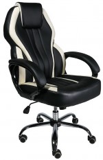 Fotoliu de birou Magnus MC 073 Black/Beige