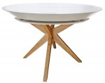 Masă extensibilă DP Nova Furnir Italian White+Wood