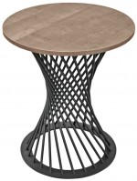 Masă de cafea DP Felicia Cleaf Colonial/Black