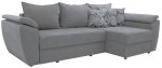 Угловой раскладной диван Модель 3 B Dark Grey