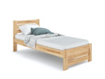 Pat din lemn KLEN Karoline 90 x 200 cm Natural