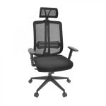 Fotoliu de birou Hermes Black