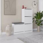 Pantofar Hanah Home Dude White