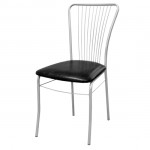 Scaun pentru bucătărie Nowy Styl NERON chrome V4 Black