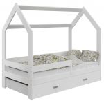 Одноярусная кровать DOMEK D3 White
